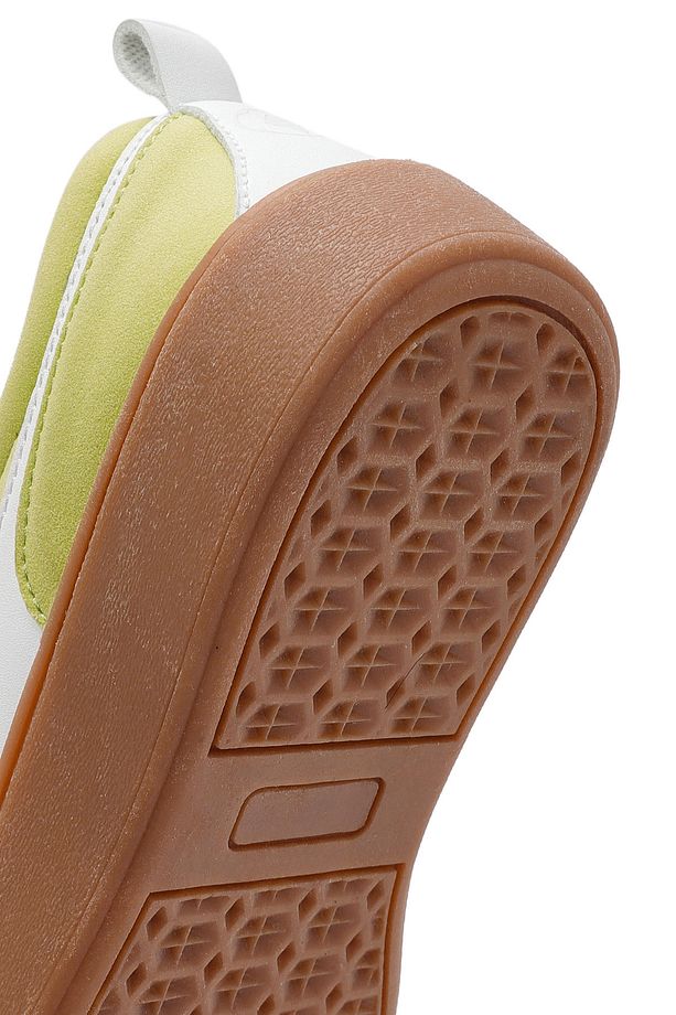 ACBC x Derimod Kadın Sarı Bağcıklı Süet Sneaker 25SFD435210 - 8