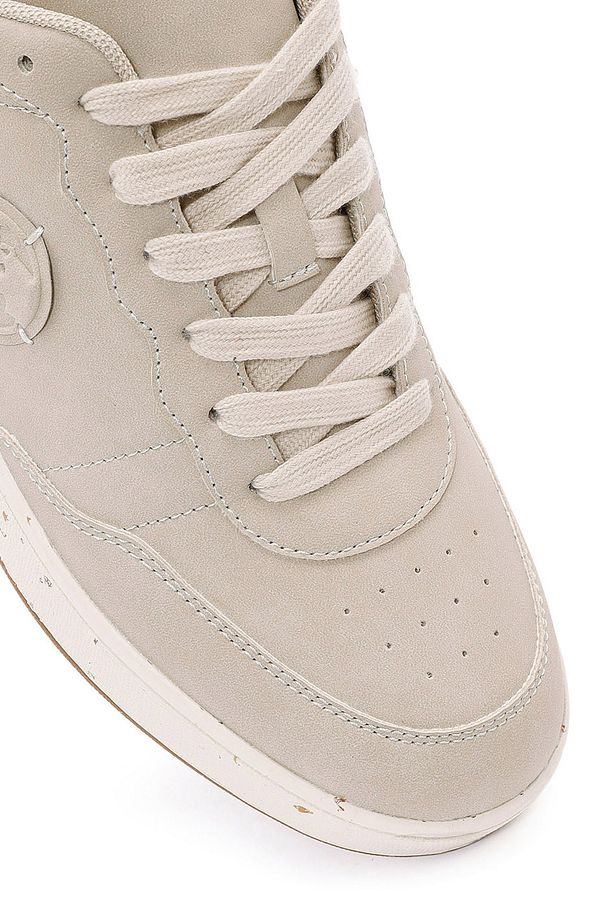 ACBC x Derimod Erkek Bej Bağcıklı Süet Sneaker 25SFD780410 - 8