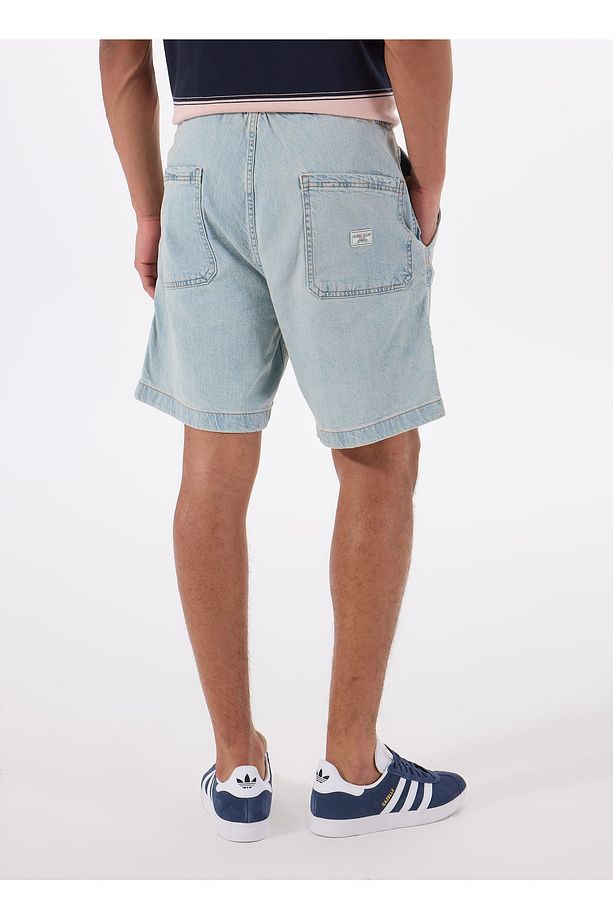 Erkek Regular Fit Desenli Denim Şort M5GD35D5M51GAL1 GJ JOGGER DENIM S - 6