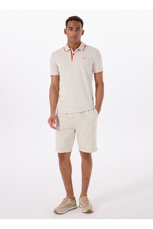 Slim Fit Krem Erkek Şort M5GD55WH4EAG1CV AXEL SHORT CO LIN - 2