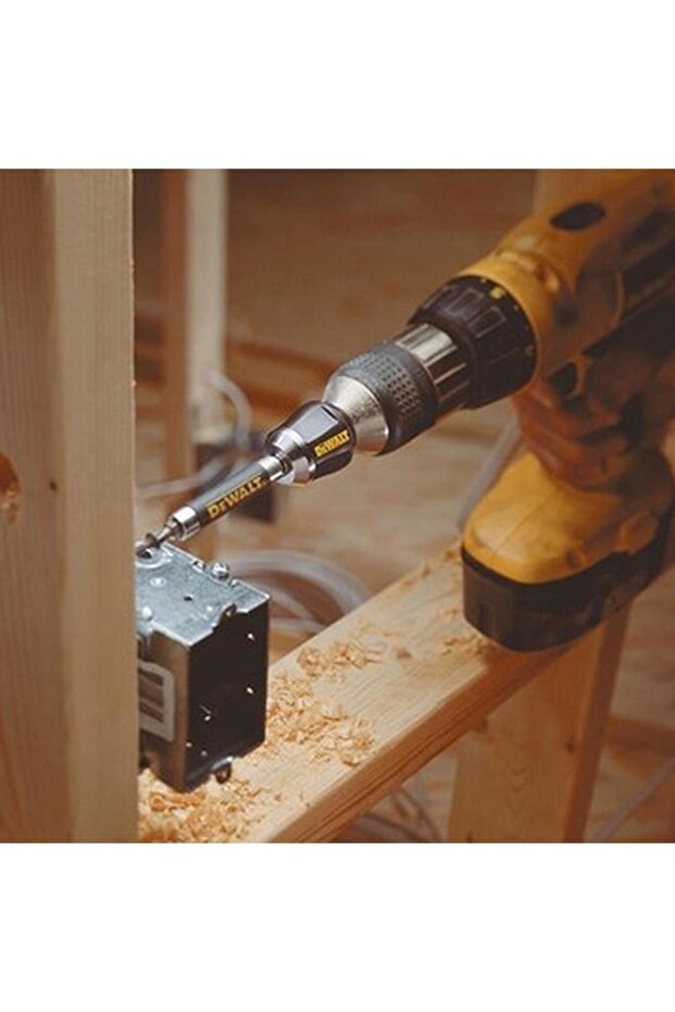 مثقاب لولبي مغناطيسي من DEWALT مقاس 1/4 بوصة - 4
