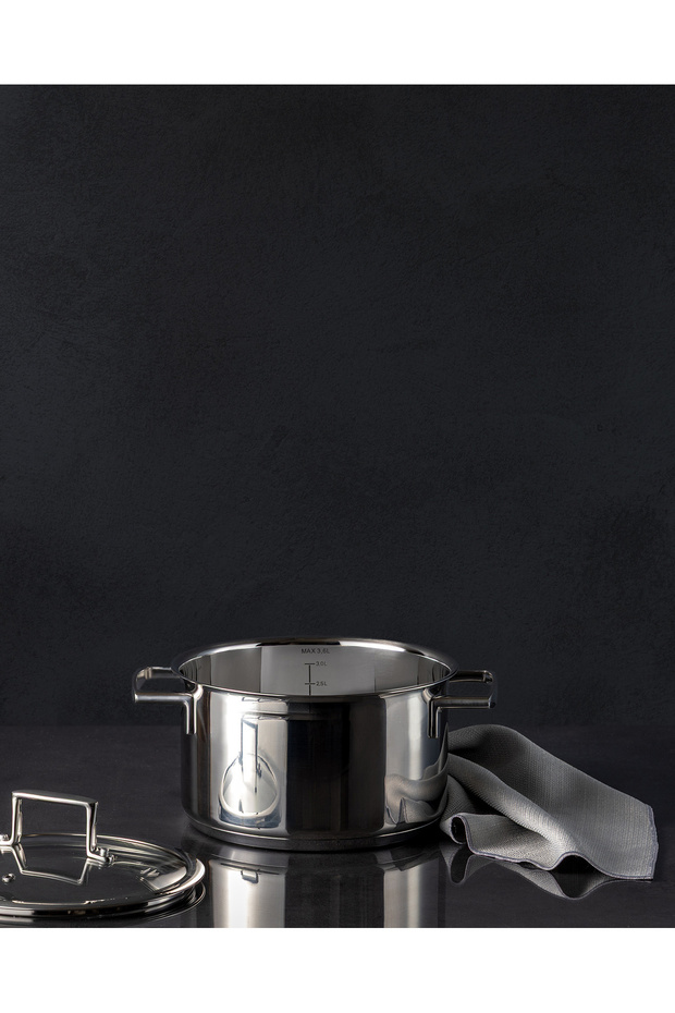 Elena Derin Tencere - Çelik - 20 cm - 1