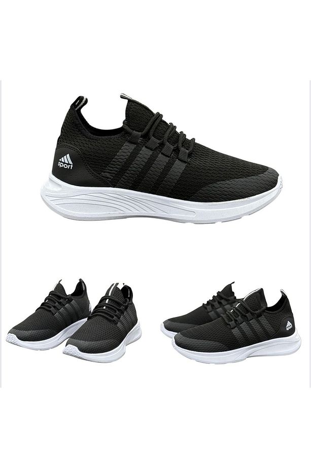 Sneaker Spor Ayakkabısı Konforlu Hava Alan Esnek Kaliteli Bağcıklı Ortapedik Kullanışlı - 6