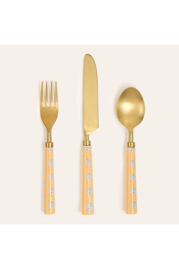 Rampur Çelik - Mango Ağacı Çkb Seti 5x23x2 Cm Sarı - 1