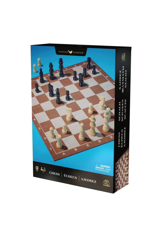 CHESS GAME WITH WOODEN BOARD - 2
