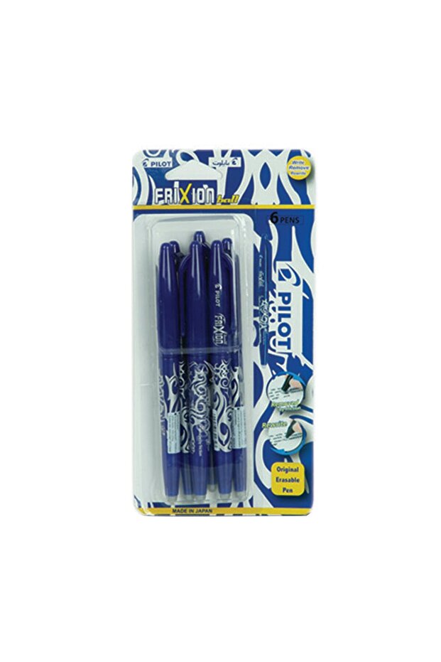 Frixion Roller Ball Pen FR7 6's