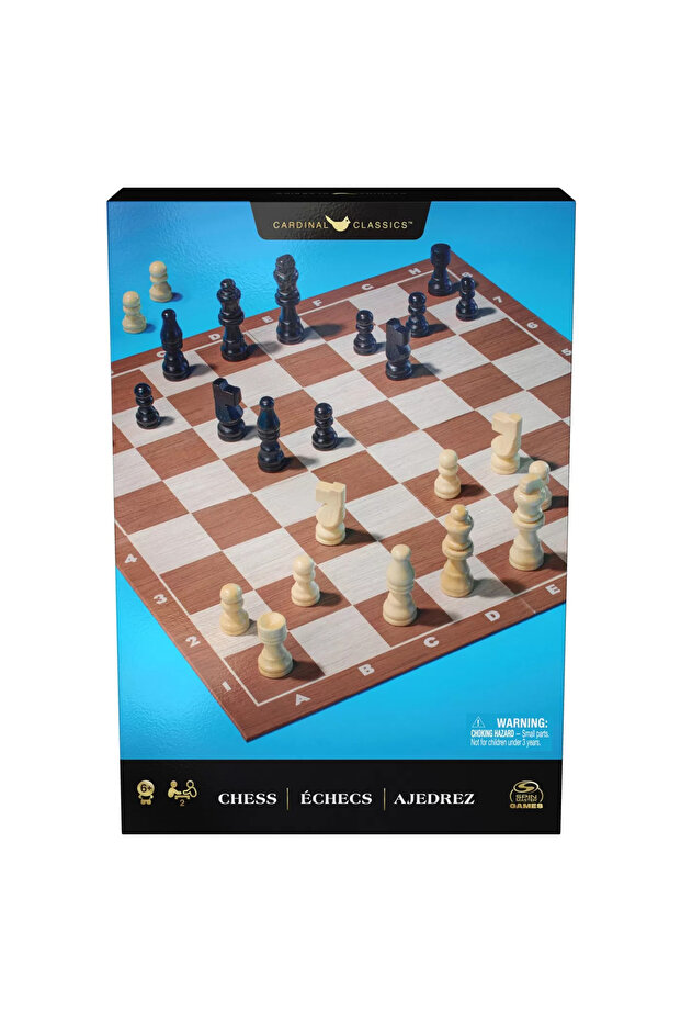 CHESS GAME WITH WOODEN BOARD - 4