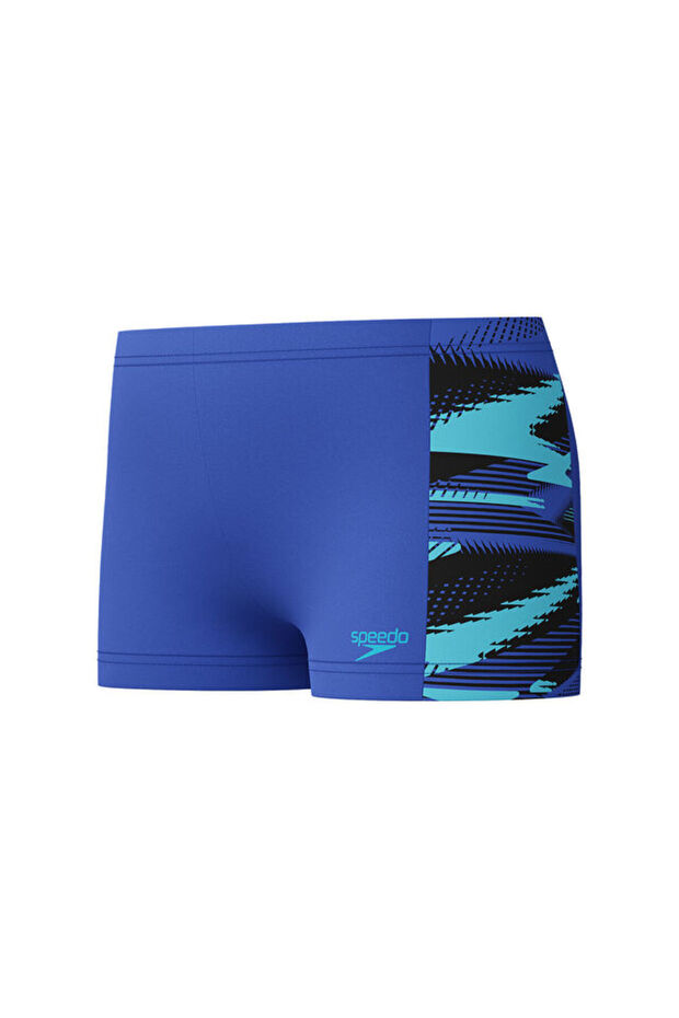 بدلة سباحة للأولاد SPEEDO HYPERBOOM PANEL JM ASHT أزرق 8-00379418291 أزرق
