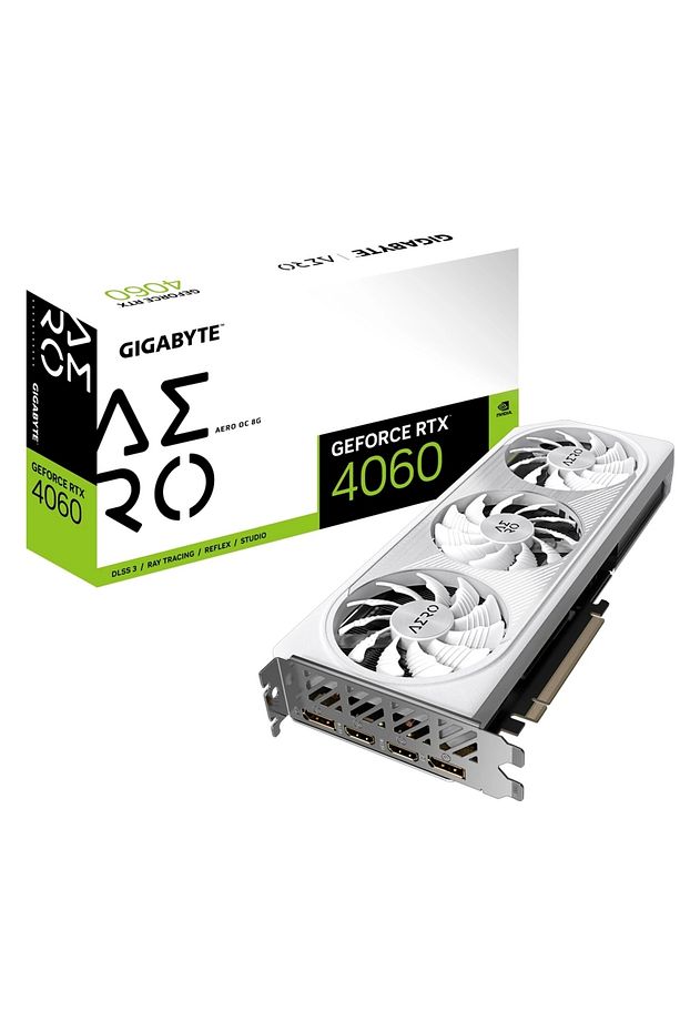 Gıgabyte Rtx 4060 Aero Oc 8Gb Gddr6 128 Bit Rgb Led Nvidia Ekran Kartı - 1