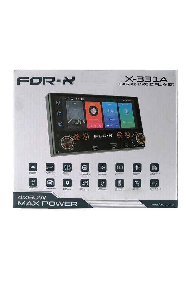 For X X-331A 7 Inch 2-32GB Android Double Teyp USB/BT/AUX/Android Auto/4*60W/Carplay - 4