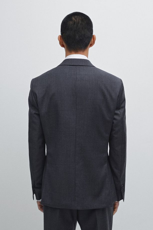%100 yün klasik blazer - 4