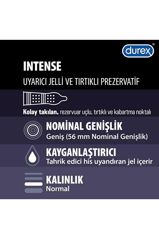 Intense Prezervatif 10'lu - 2