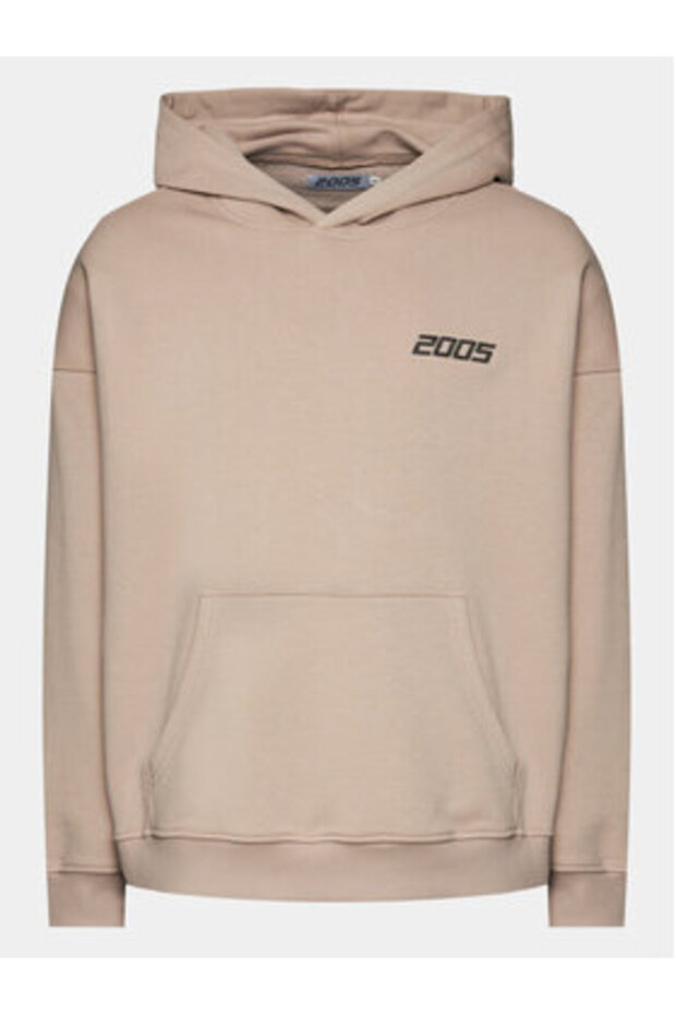 Hanorac unisex Basic bej - 1