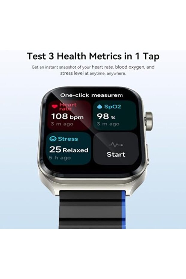 KIESLECT Ks2 Calling Smart Watch - Midnight blue - 4