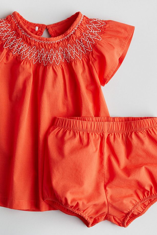 2 Parçalı Pamuklu Poplin Set - 2