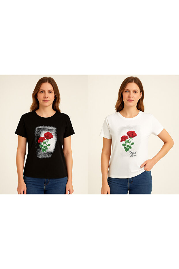 Rose t shirt