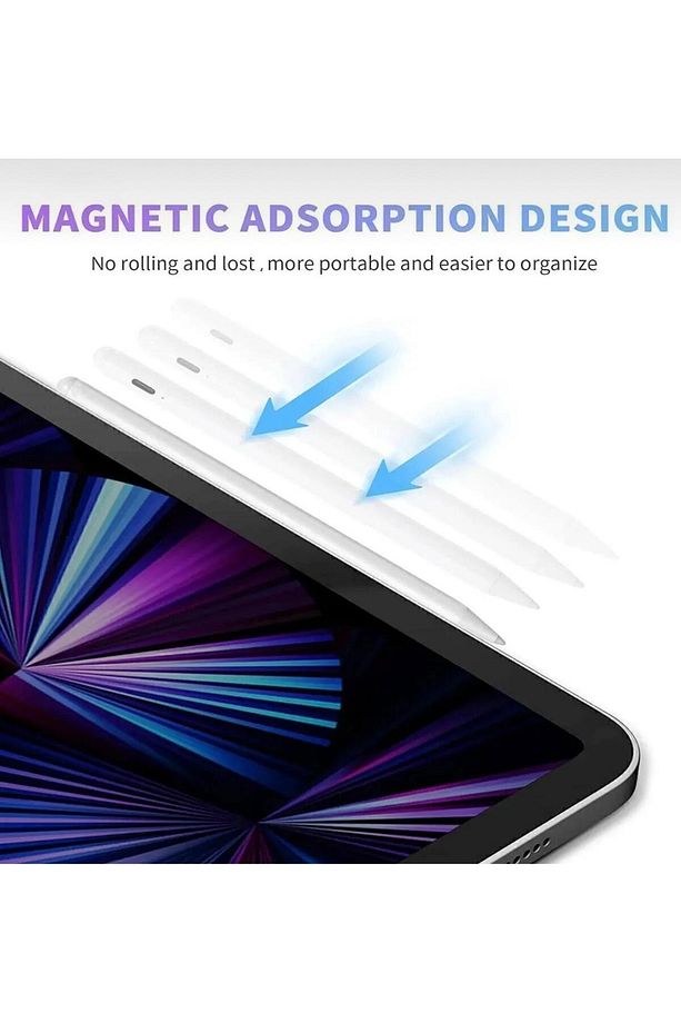 Tüm Dokunmatik Cihazlara -ios/android/windows Uyumlu Tablet Ipad Yazı Çizim Kalemi iki uç Hediye - 4