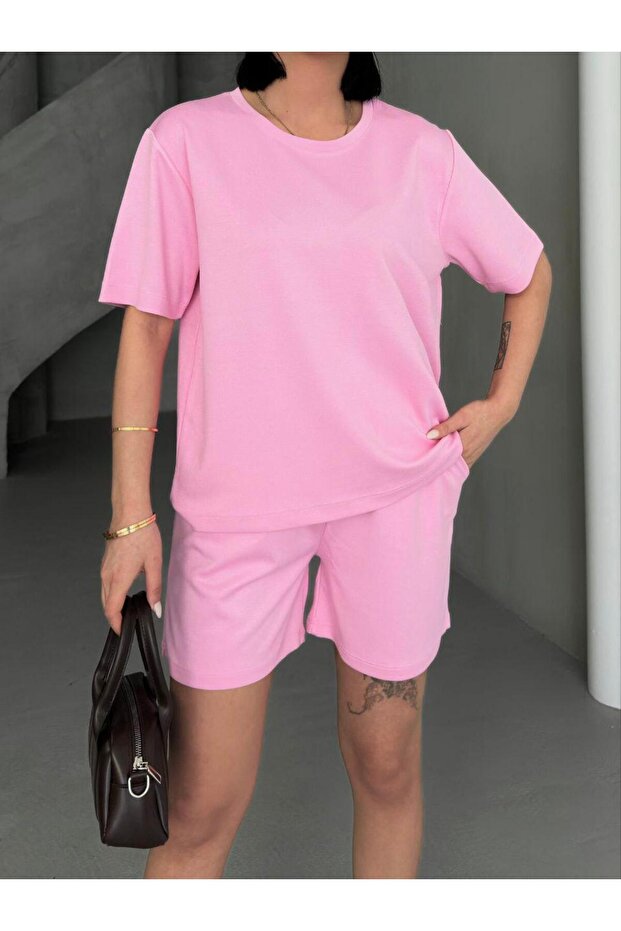 MODAL BASİC ŞORT TİŞÖRT ALT ÜST TAKIM - 2