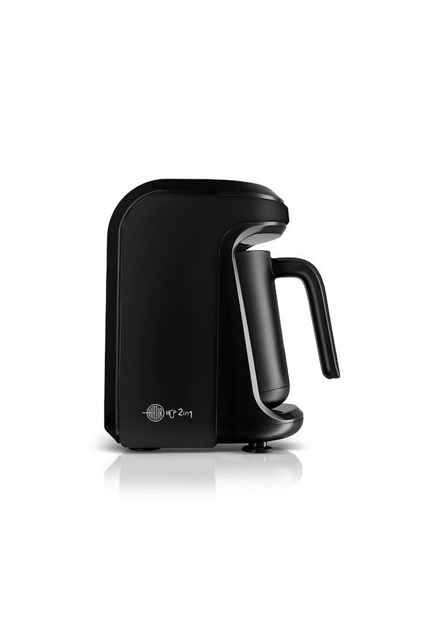Hatır Hüp 2 in 1 Türk Kahve Makinesi / Filtre Kahve Makinesi 5 Fincan Kapasiteli Black - 11