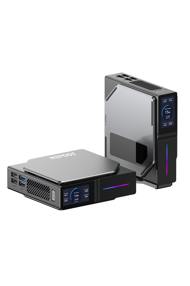 S1-x2 N100 12.nesil 32gb Ddr4 Ram 1tb Nvme Wifi 6 Bt 5.2 Lcd Ekranlı Wın11 Pro Mini Pc - 4