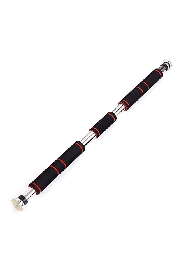 Adjustable Steel Push-Up Bar with Sponge Grips Black 82x130cm