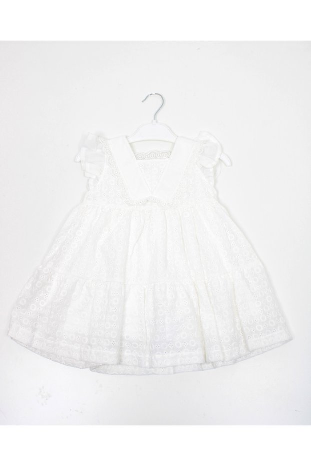 Baby Rose Square Neck Girl's Dress
