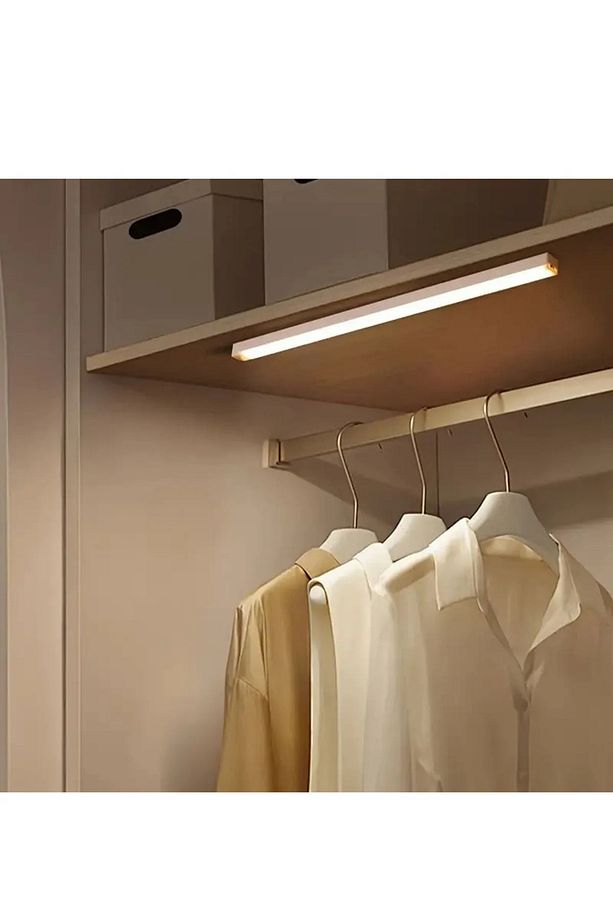 30 cm Sensörlü Sarjlı Led Lamba Mutfak Merdiven Dolap İçi Lambası - 2