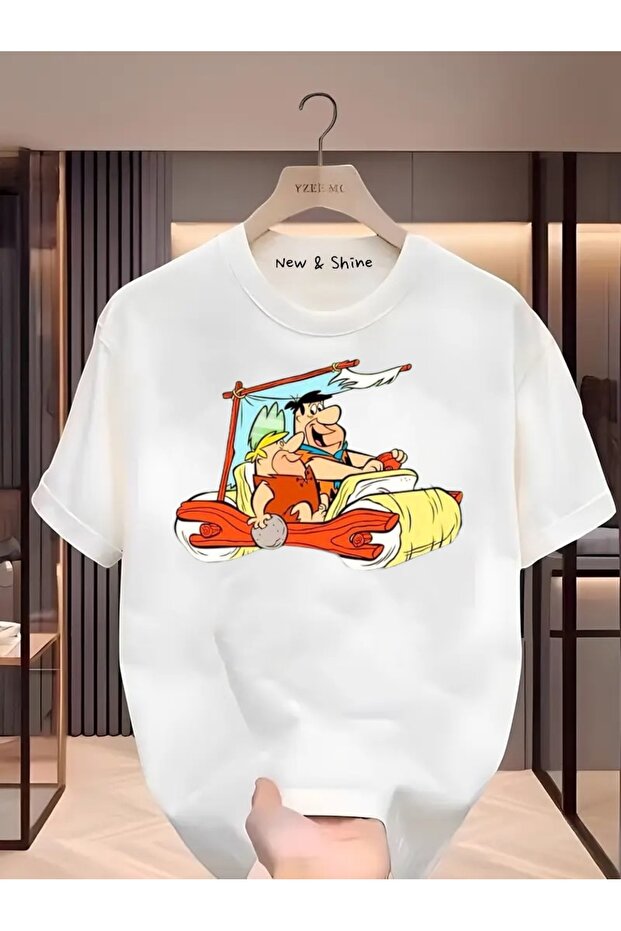 Flintstone Printed Oversize T-Shirt