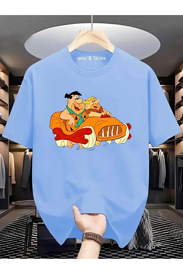 Flintstone Printed Oversize T-Shirt