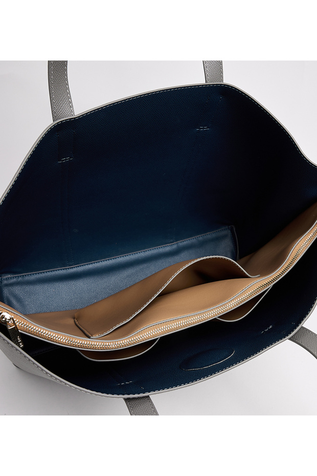 حقيبة رمادية للاستخدام اليومي - 5