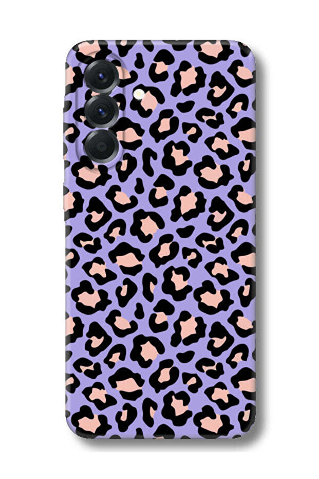 Samsung A26 Leopard Pattern Lilac Phone Case - 1
