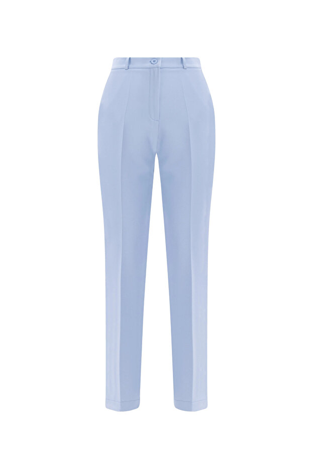 Düğmeli Bilek Boy Pantolon - 8