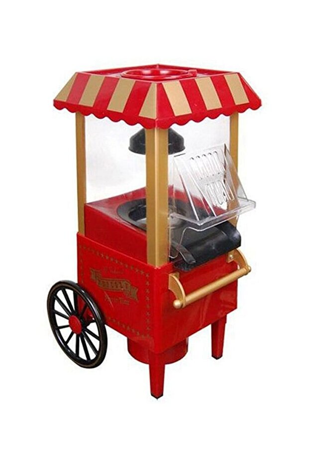 The Trendy Trolley Shape Popcorn Maker Red/Gold