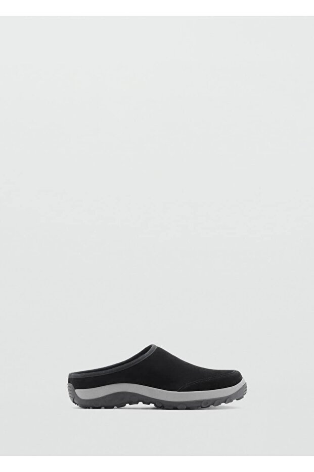 Kalın tabanlı deri terlik - 3