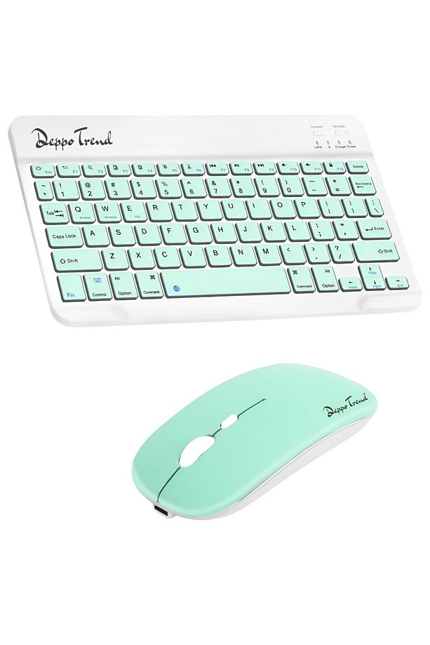 PC/Notebook/Macbook Uyumlu Kablosuz Şarj Edilebilir Klavye Mouse Seti Sessiz Türkçe Karakter Klavye - 2