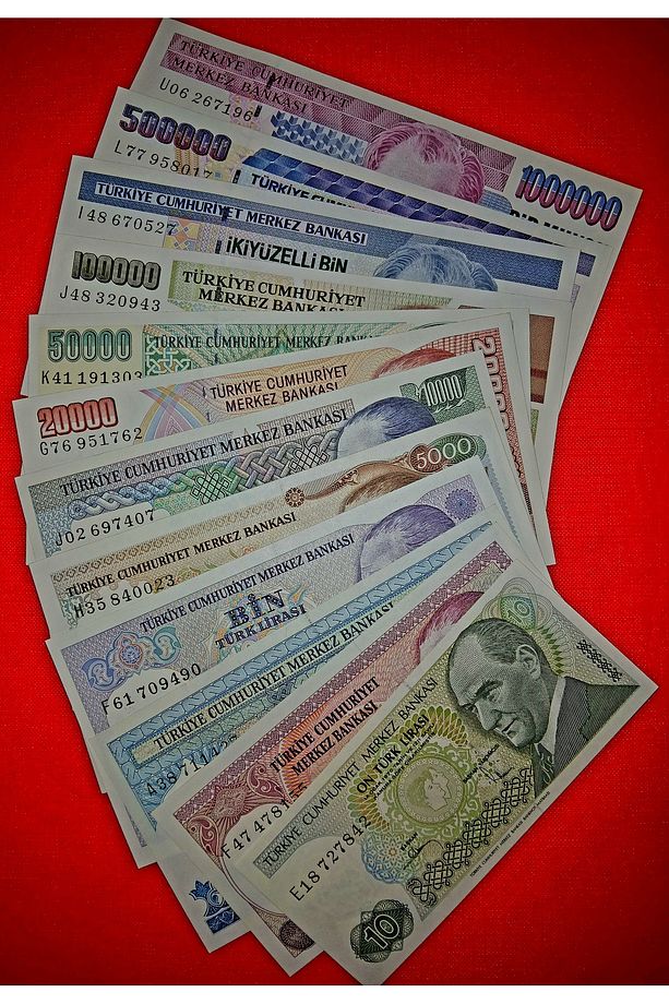 7.EMİSYON SET TAKIM KAĞIT PARA LOTU 12 ADET ÇİL - 1