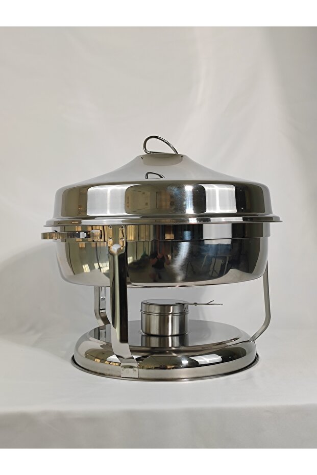 Gold Decal Stainless Steel Chafing Dish with Hook