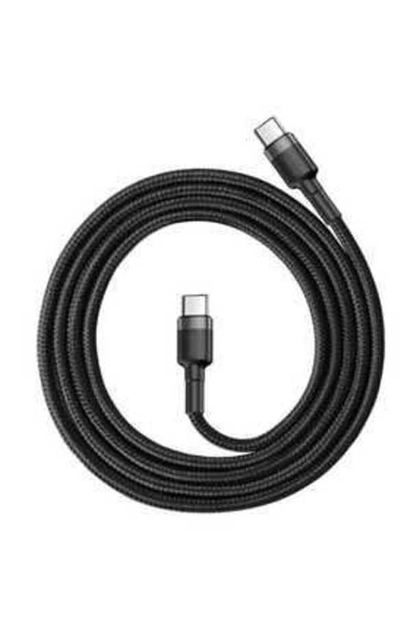 Cafule Series Pd2.060w Hızlı Şarj Destekli 20v 3a Type-c Şarj Ve Data Aktarım Kablosu 2 Metre - 2