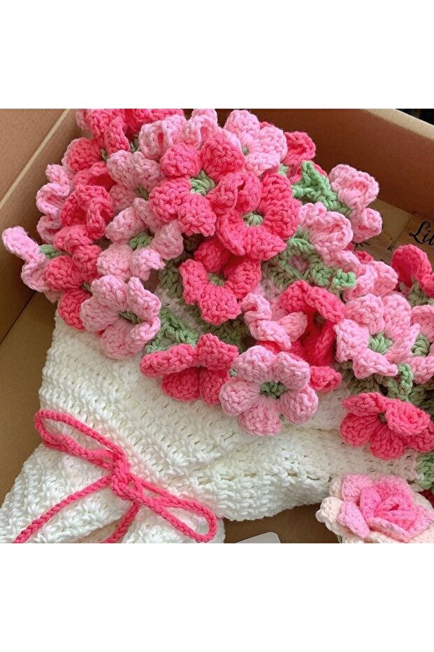 Hand Knitted Bouquet Shawl