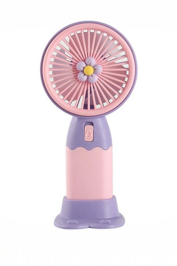Taşınabilir Mini Fan Soğutucu Masa Üstü Vantilatör Usb Şarjlı Pratik - 5