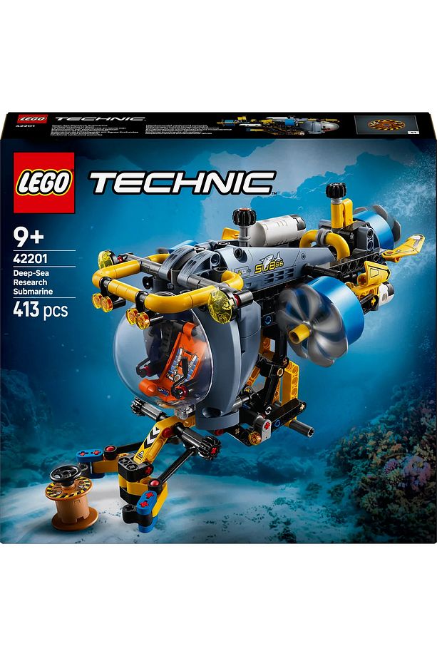 ® Technic Derin Deniz Araştırma Denizaltısı 42201 - 9+ Oyuncak Model Yapım Seti (413 Pr) - 4