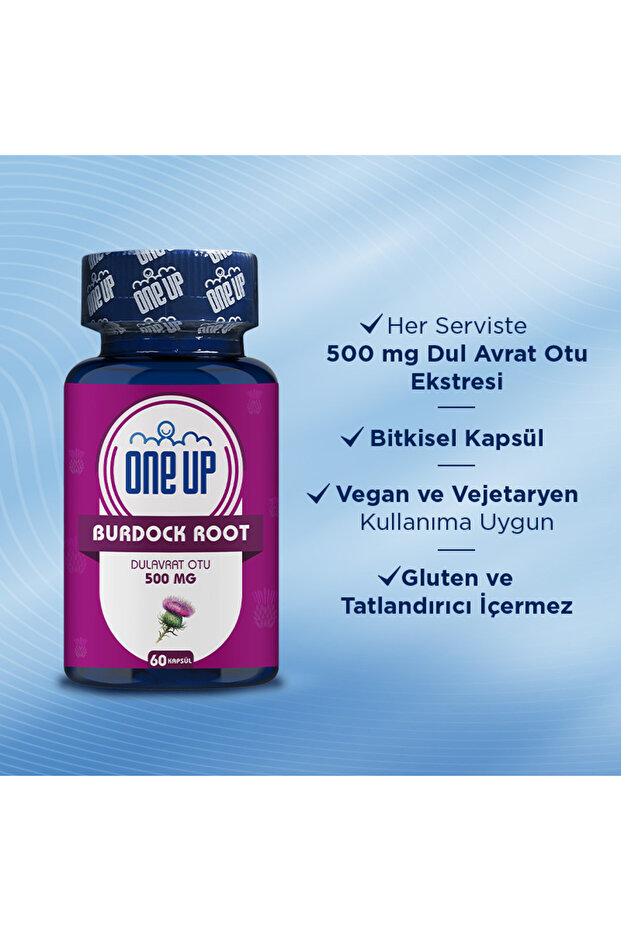 Burdock Root Dulavrat Otu 500 Mg 60 Kapsül - 2