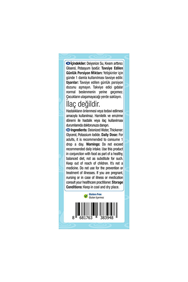İyot 150 Mcg 30 ml Damla - 3