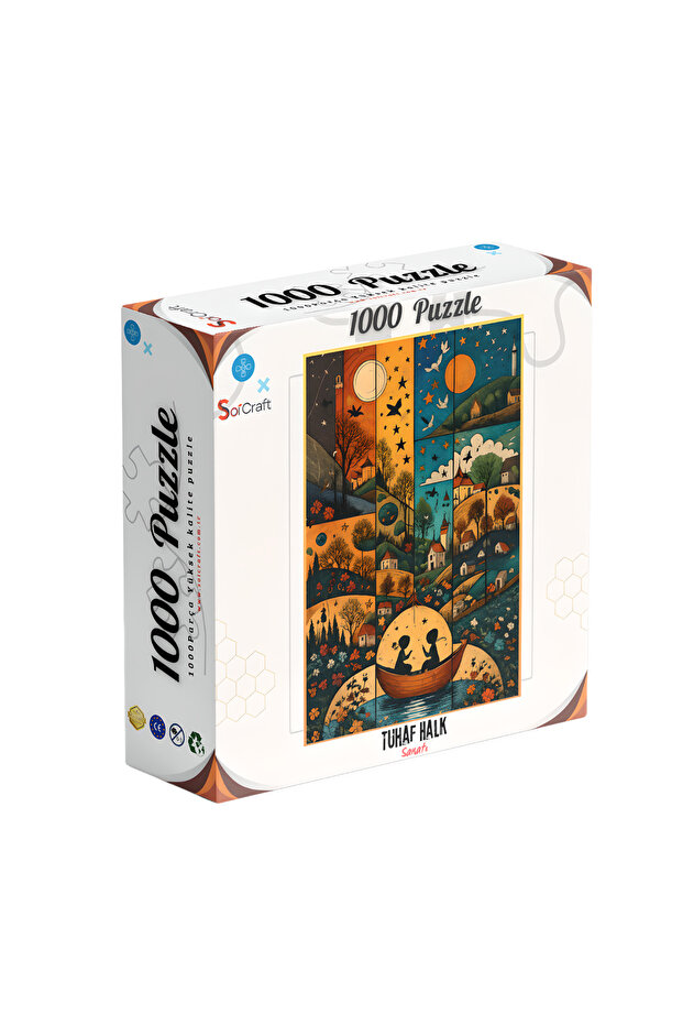 Soi Craft 1000 Parça Puzzle Tuhaf Halk