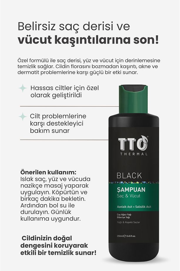 Thermal Black Şampuan 250 ml - 6