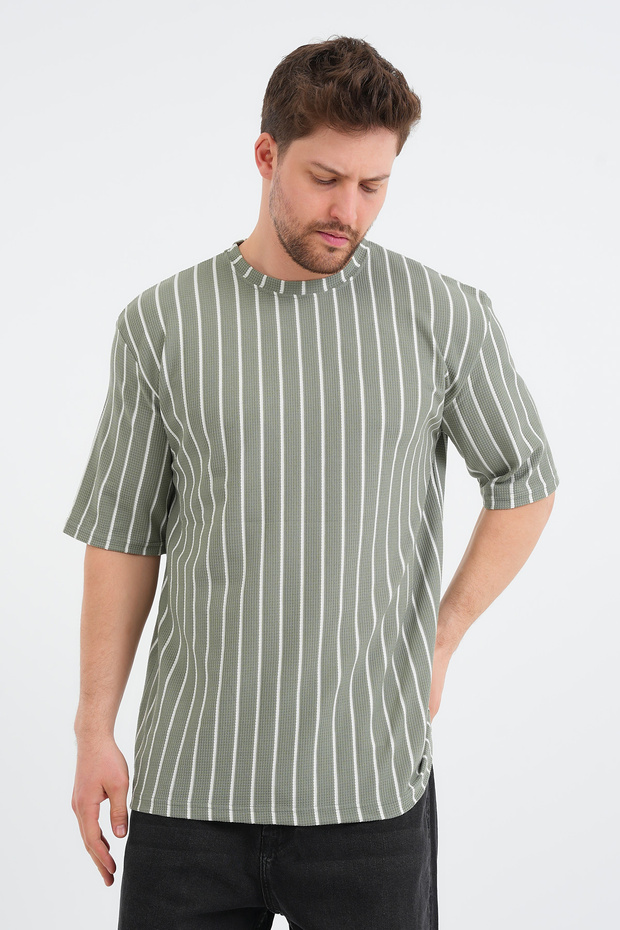 Ανδρικό μπλουζάκι Shift Oversize - 4