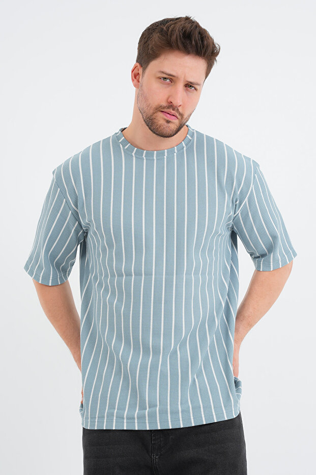 Ανδρικό μπλουζάκι Shift Oversize - 6