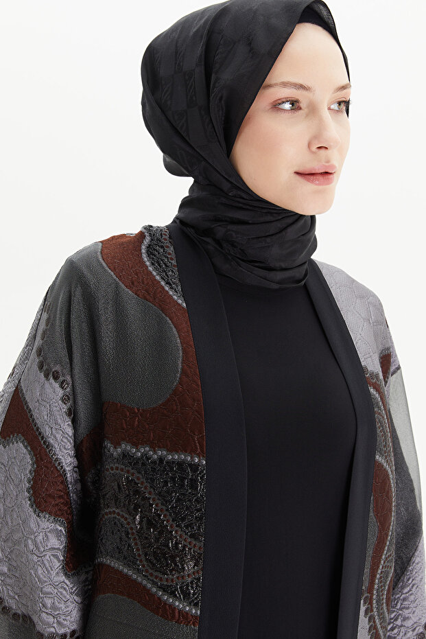Elbiseli Abaya - 6