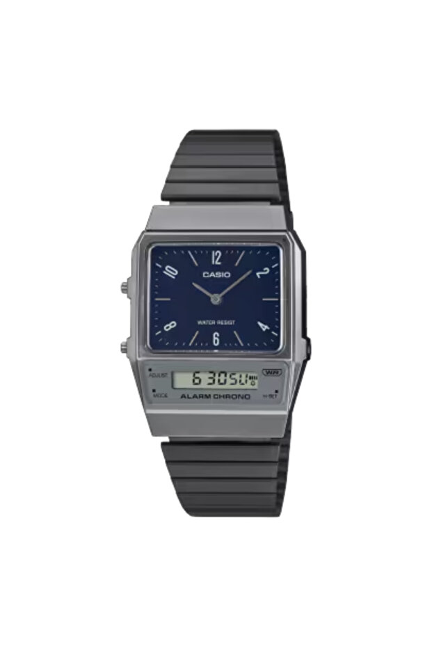 CASIO Unisex Analog-Digital Blue Dial Watch - AQ-800EB-2ADF - 1