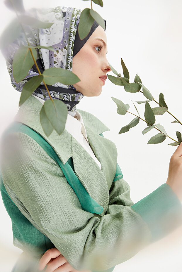 Kuşaklı Şık Kap - 6